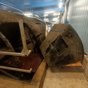 Bioroottorin lamellin vaihto